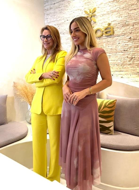Aline da Cunha e Thainá Fernandes, idealizadoras da Klinicá