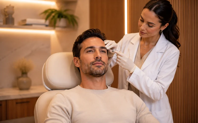Botox Full Face Masculino — Klinicá Dermatologia, Barra da Tijuca