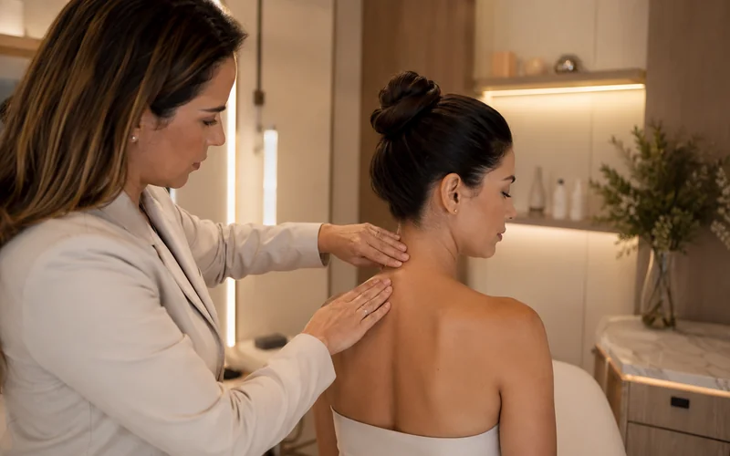 Trapézio / Cervical — Klinicá Dermatologia, Barra da Tijuca